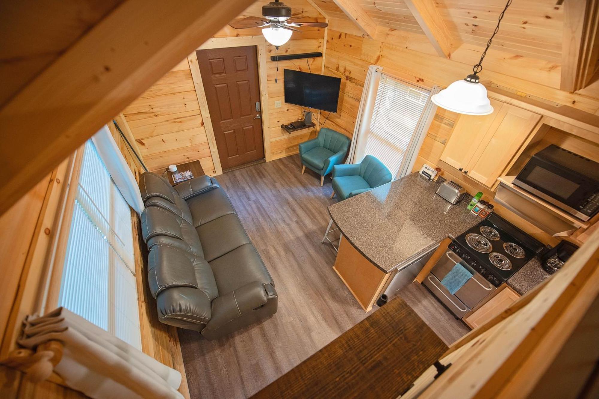 Tiny Cabin Village Private Hot Tub Lynda Cabin Chattanooga Luaran gambar