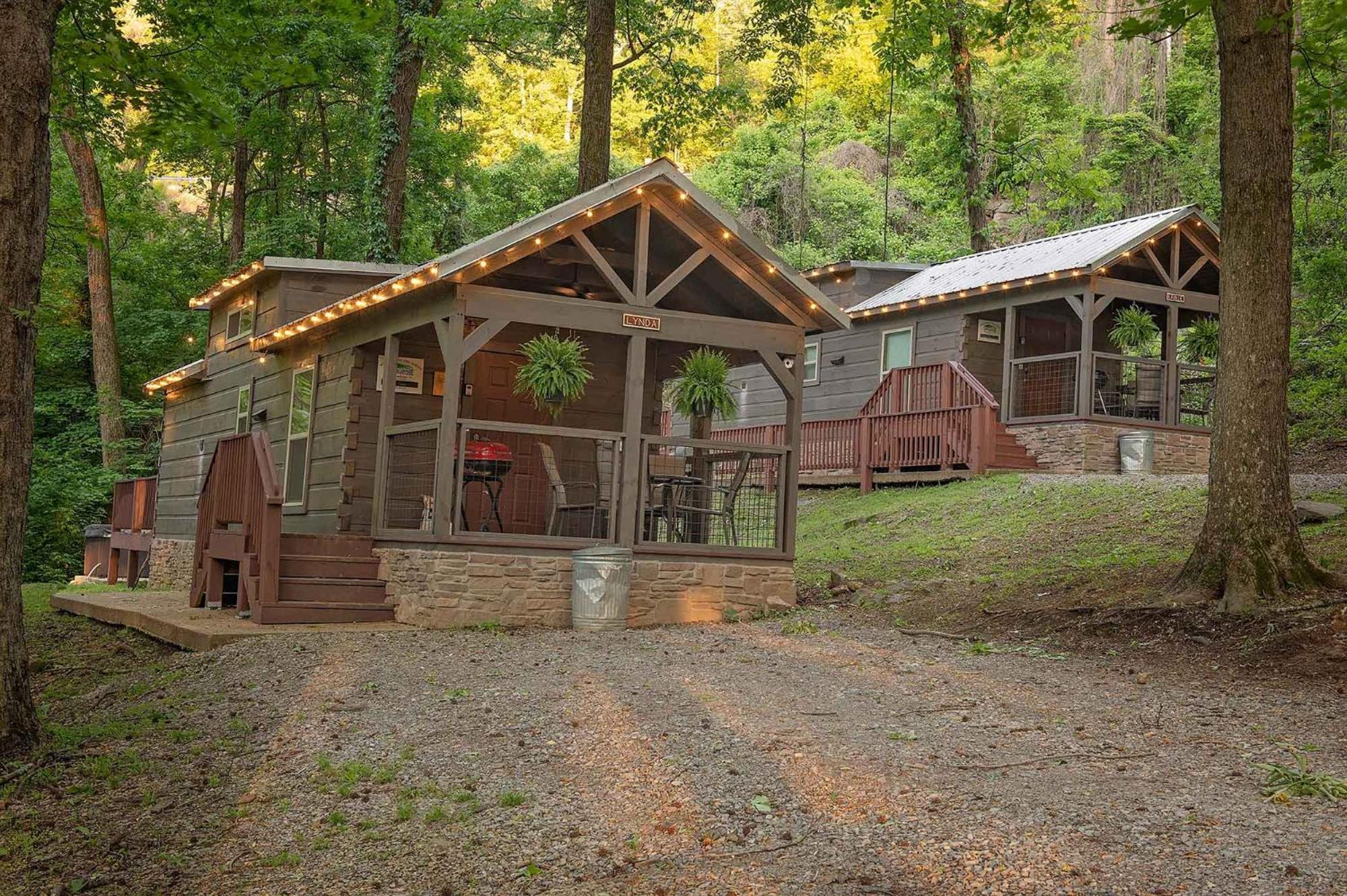 Tiny Cabin Village Private Hot Tub Lynda Cabin Chattanooga Luaran gambar